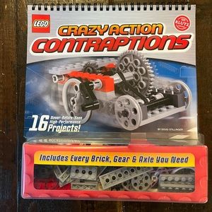 Used Lego Klutz crazy contraptions set